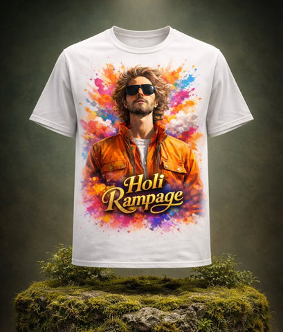 Krishnites Holi Rampage Street Rebel Tee